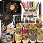 Witchcraft Spell Kit 60pcs - Wiccan Tools  Ritual Supplies  Magic Essentials