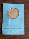The United Nations Official 25th Anniversary Commemorative Medal Solid Sterling 