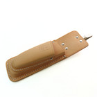 Senkichi No 11e Japanese Cowhide Leather Dual Holster For Shears   Folding Saw