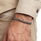 Stylish Stainless Steel Chain Bracelet For Men - Non-tarnish Silver   Gold - Per