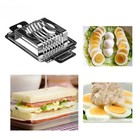 Egg Cutter Stainless Steel Hard Boiled Eggs Slicer For Kitchen Tools