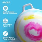 Waliki Hopper Ball Toy For Boys   Girls Ages 3 4 5 6 Years Old   Tie-dye Jump   