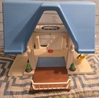 Vintage Little Tikes Blue Roof Dollhouse 
