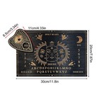 Wooden Vintage Ouija Board   Planchette Handmade Wood Spirit Board 30 20cm