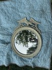Antique American Federal Eagle Convex Mirror Collectible Rare