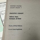 1963 U s  Coast Pilot 7 Pacific Coast 9th Ed   1967 Nautical Chart Catalog No  2