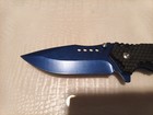 Razor - Assisted Opening Liner Lock Knife  Blue And Black
