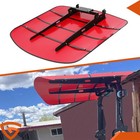Sun Shield Tuff Top Tractor Canopy - Red For 2  X 2  Or 2  X 3  Rops 48  X 52 