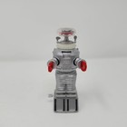 Vintage 1985 Lost In Space Ym-3 Wind Up Robot 4 5  Japan Masudaya Working