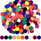 Coopay 200 Pieces 1 2 Inches In Diameter  0 08 Thickness  10 Colors