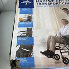 Medline Lightweight Steel Transport Chair