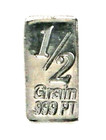 1 2 Grain  999 Fine Platinum Bullion Bar  victorian Red  - In Coa Card