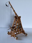 Vintage Elastolin Germany Catapult Medieval Siege Weapon For Toy Soldiers 7cm