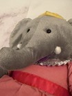 Vintage Babar Queen Celeste Plush 14    Child Or Collector 