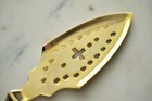 Gold-plated Swiss Cross Absinthe Spoon - Free Shipping