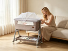 Steanny Baby Bassinet rocking Bassinet  Bedside Sleeper For Newborn travel Cribs