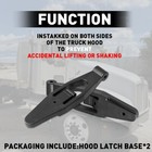 2pcs Hood Latch Base For Peterbilt Kenworth 357 367 377 378 379 388 L56-0001