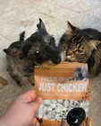 Freeze Dried Just Chicken   Duck Cubes Dog   Cat Treats Food Topper  2 Packs 