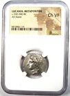 Lucania Metapontum Ar Stater Silver Greek Coin 330 Bc - Certified Ngc Choice Vf