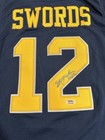 Syla Swords Signed Jersey Psa dna Michigan Wolverines Autographed