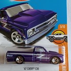 2017 Hot Wheels   67 Chevy C10 Purple   hw Hot Truck   very Rare   sealed  