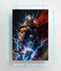 Thor The Avengers Marvel Comic Mcu Poster Print - No Frame