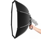 Neewer 25 6   65cm Octagonal Softbox With S-type Bracket Mount  Carrying Case
