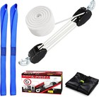 5 1 Pulley Block Tackle Hoist 2000 Lbs 50 Ft Rope White Steel