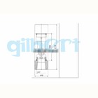 Lzm-15g 1 2  Bsp Female Pmma Liquid Flowmeter Water Flow Meter Rotameter