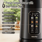 Mecity Electric Kettle 1 7l Touch Screen Temperature Control Water Boiler  No Pl
