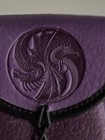 Oberon Design Dragon Leather Belt Pouch Medium Purple Retired Color Usa Larp