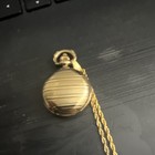 Quartz Women   s Yellow Gold Dial Full Hunter Pocket Watch With Chain