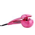 Hair Curler Luckyfine Us Plug Lcd Pro Salon Automatic Ceramic Roller Pink