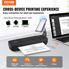 Vevor Portable Printer Wireless Inkless Printer 2600 Mah For Travel   For Home