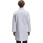 Unisex Medical Lab Coat White 40  Snap Front Doctor Nurse Pockets Uniform