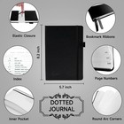 Dotted Journal Kit  Dot Grid Journal Hardcover Planner Notebook Set For Beginner