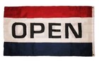 3x5 Open Flag Sign Double Sided 2 Ply Polyester 3 x5  Banner Grommets Business