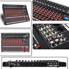 Professional 12 Channel Live Studio Audio Power Mixer Console Mixing
