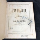 Lot Of 3 Daniel Fran  ois Esprit Auber Signed Domino Diavolo Lestocq Piano Opera