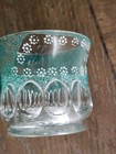 Antique Eapg Toothpick Holder Souvenir Milton  North Dakota 2 25  Blue Textured