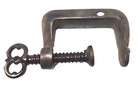 Vintage Victorian-era Quilting Clamp   Cast Iron   Ornate   2 