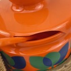 Lot 70s German Emsa Orange Butter Dish   Condiment Set   Salt   Pepper   read  