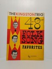 The Kingston Trio Folk Song Favorites Vocal Songbook