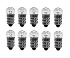 10x E10 Miniature Screw Base Light Bulbs 6v Flashlight Lamp Mini Light 6 Volts