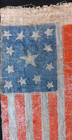 13 Star Civil War Era Flag Rare Trumbull Star Pattern