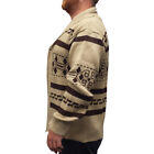 The Dude Sweater Big Lebowski Cardigan Zip Up Knit Jeffery Adult Movie Costume