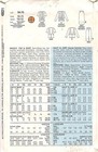 Uncut Vintage Butterick 4821 Sewing Pattern Misses Top And Skirt Size  6-8-10