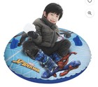 Disney Spiderman Inflatable Snow Tube Vinyl Sled Children Winter33  New 2023