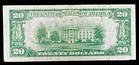 1929  20 Dollar Bill National Currency Note New York Ny B