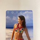 Japan Idol Phone Card Aguri Kobayashi Rare Teleca Vintage Sexy Bikini Toyobo